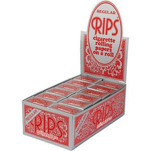 Zigaretten-Papierrolle RIPS rot  24