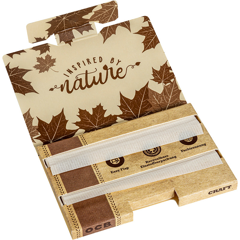 OCB Craft unbleached 25 Heftchen à 100 Blatt