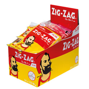 ZIG ZAG Spezial Drehfilter slim 6 mm  34 Beutel