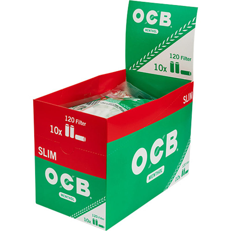 OCB Slim Drehfilter Menthol 6 mm