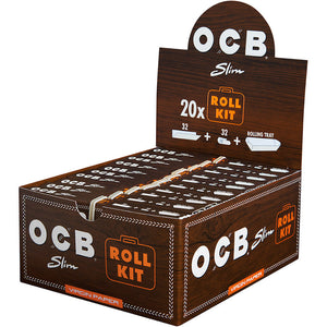 OCB Unbleached Roll Kit Virgin Paper 20/32