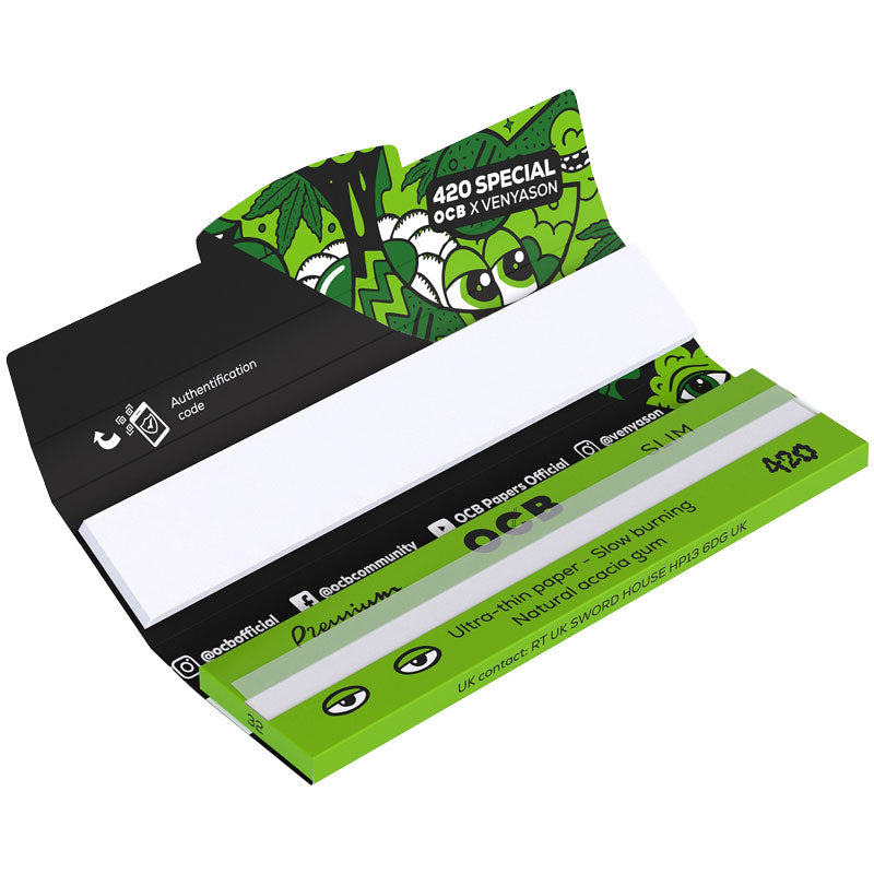 OCB Premium schwarz Slim + Filter