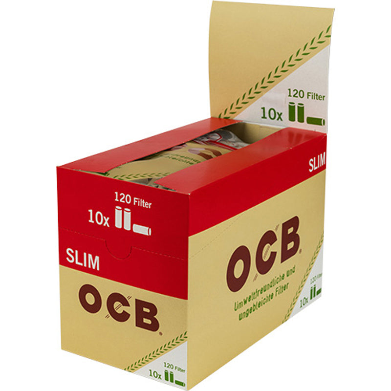 OCB Organic Slim Filter 10 Beutel á 120 Stück