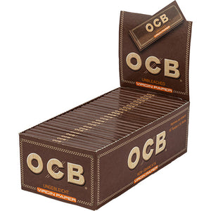 OCB Virgin Paper unbleached 50 Heftchen á 50 Blatt