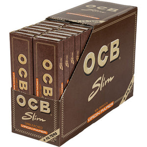 OCB Unbleached Virgin + Tips 32 Heftchen á 32 Blatt