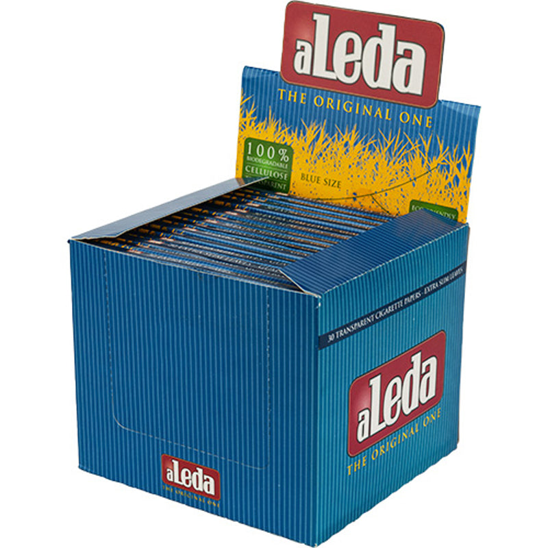 aleda Blue Size Zigarettenpapier transparent