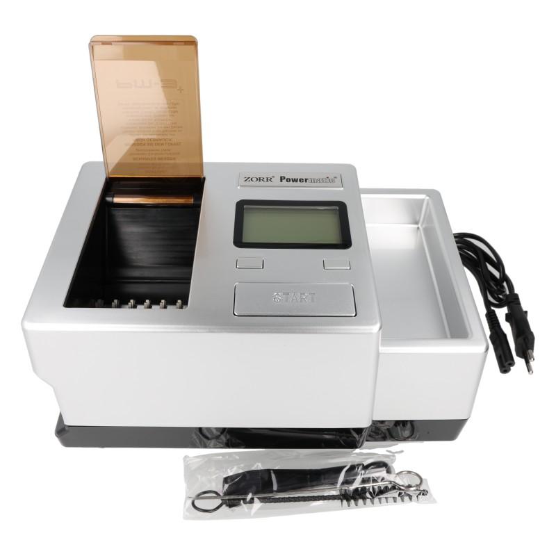 Zorr Elektrische Stopfmaschine Powermatic 3+ Deluxe - mit Schredder