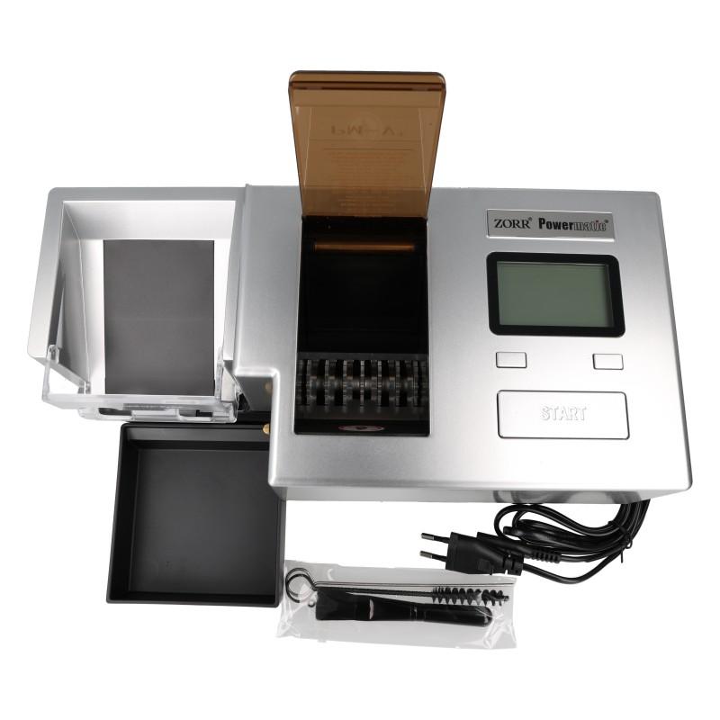 Zorr Elektrische Stopfmaschine Powermatic 5+ Deluxe - Vollautomatisch mit Schredder