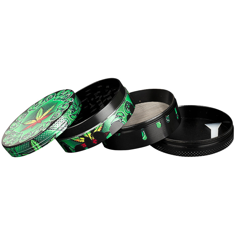 Zorr Grinder Cannabis 63 mm 4 Teile
