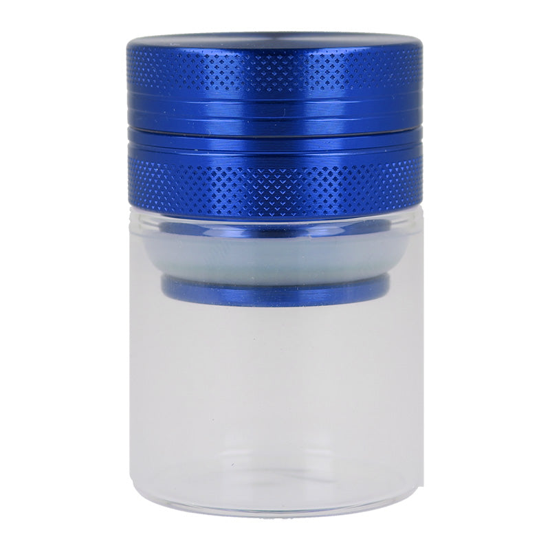 ZORR Grinder mit Glas blau