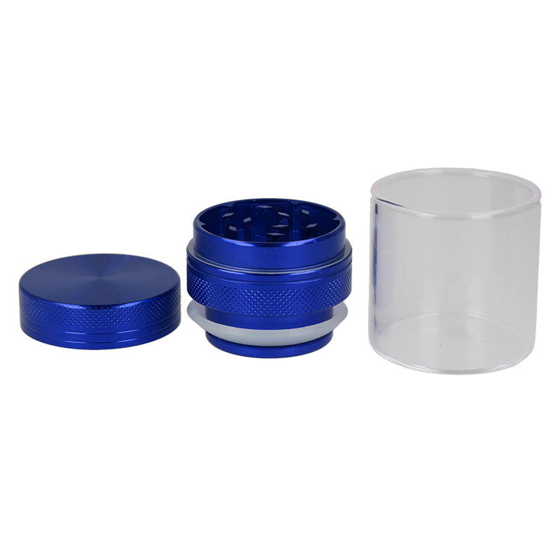 ZORR Grinder mit Glas blau