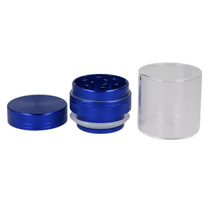 ZORR Grinder mit Glas blau