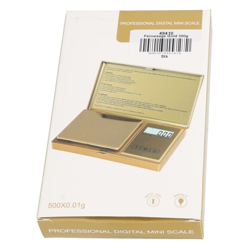 Feinwaage Gold 500g