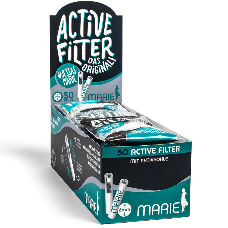 Marie Active Filter 6mm 50er Beutel 10 Beutel pro Pkg