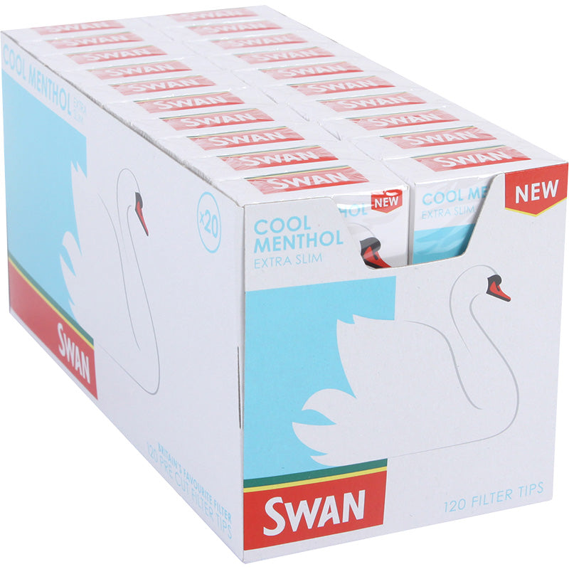 Filter Tips SWAN Extra Slim Menthol 5,3 mm