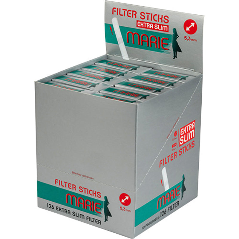 Marie Filter Sticks 5 mm 21 Sticks Extra Slim Knickfilter 10  á 126