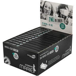 Marie Ultrafine King Size Slim + Tips