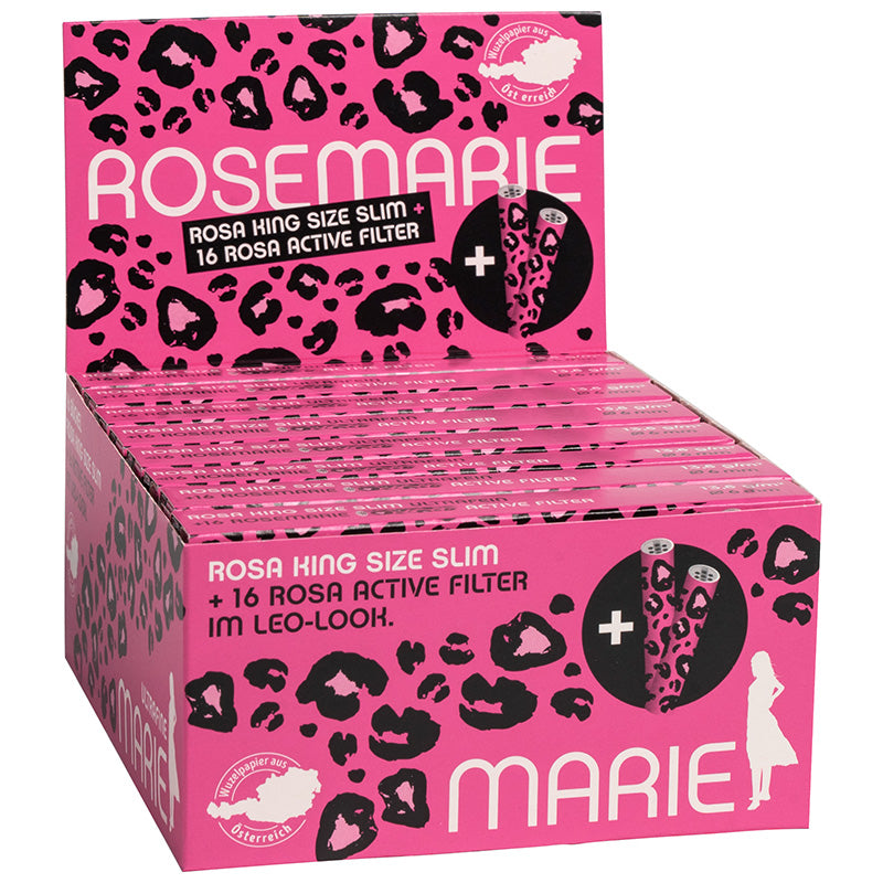 Marie King Size Slim + Active Filter Rosemarie 16Pkg. à 34 Blatt