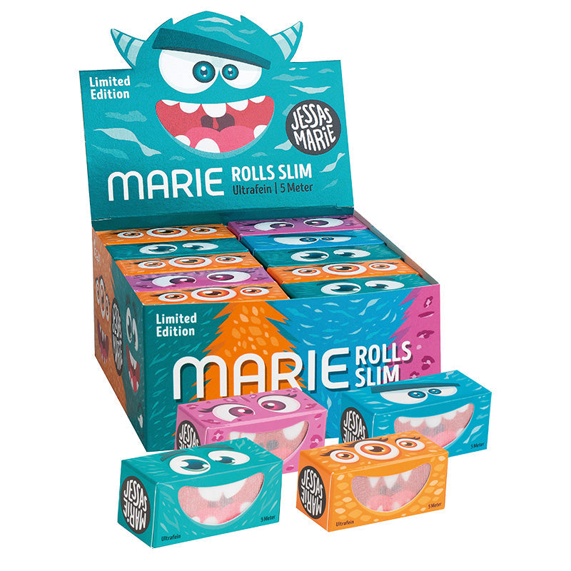 Marie Rolls Slim Ultrafein Munchiemonster ldt. Edition 20 Stk. à 5 m