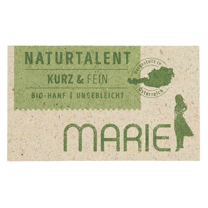 Marie Naturtalent kurz & fein - 20 Stk à 100 Blatt